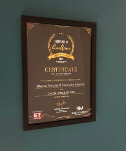 Excellence in Research & Development Excellence in Research & Development of the Year 2022 by Bluetech Media