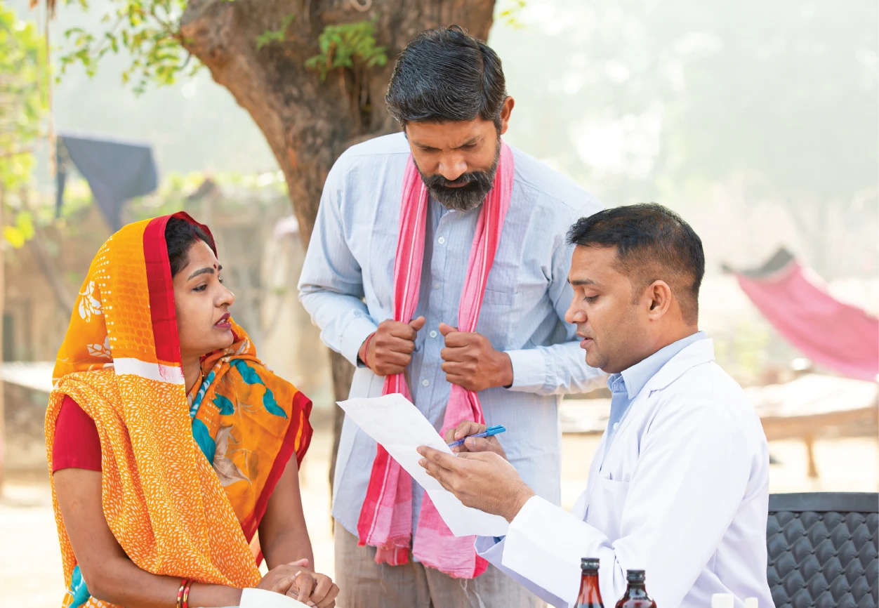 BSV ISAR IVF โ ICSI treatment for poor patients Providing IVF โ ICSI treatment for poor patients through BSV CSR