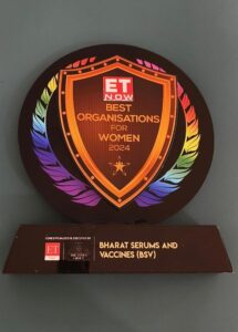 Best Organisation for Women by ET Now BSV awarded Best Organisation for Women 2024 by ET Now